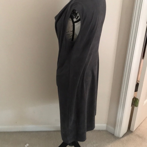 Saks Fifth Avenue Gray Dress - Picture 2 of 5